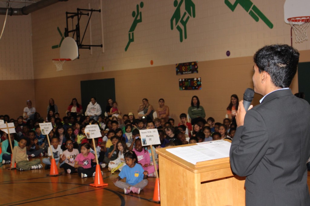 Aarush Kandukoori speaking